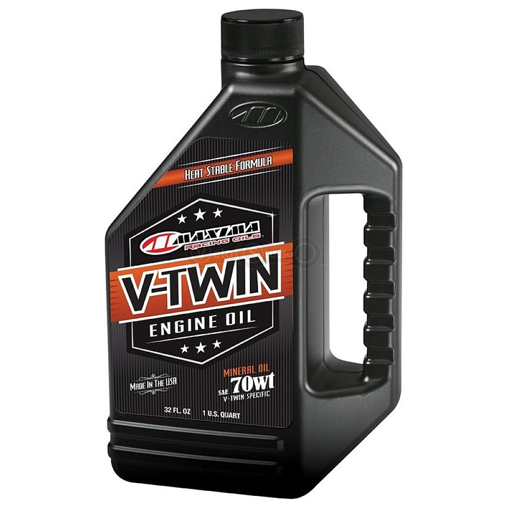 Масло моторное Maxima V-Twin Mineral Engine Oil [1л], 70w