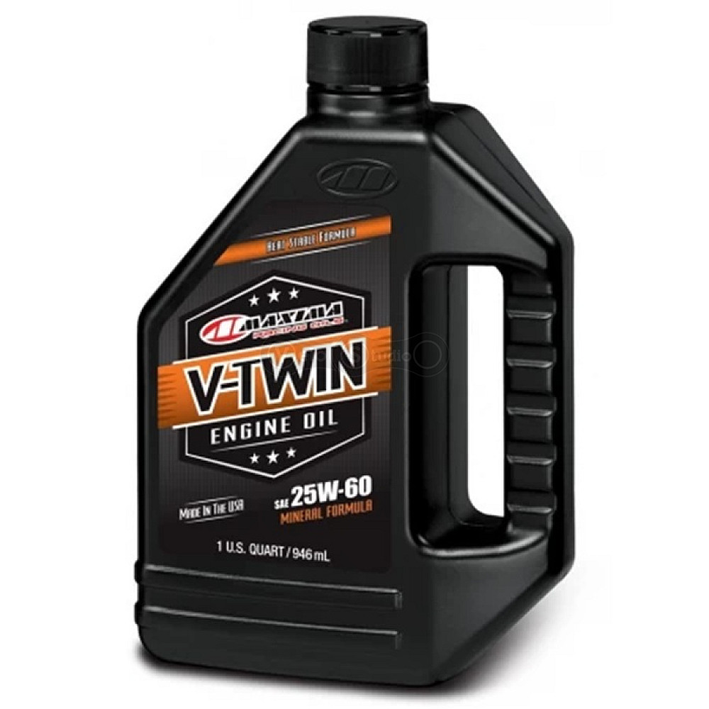 Масло моторное Maxima V-Twin Mineral Engine Oil [1л], 25w-60