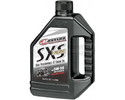 Масло моторне Maxima SxS Synthetic Engine Oil [1л], 5w-50