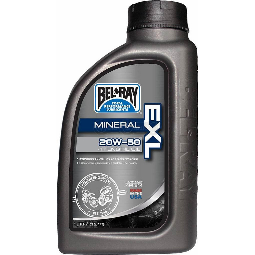 Масло моторное Bel-Ray EXL Engine Oil [1л], 20w-50