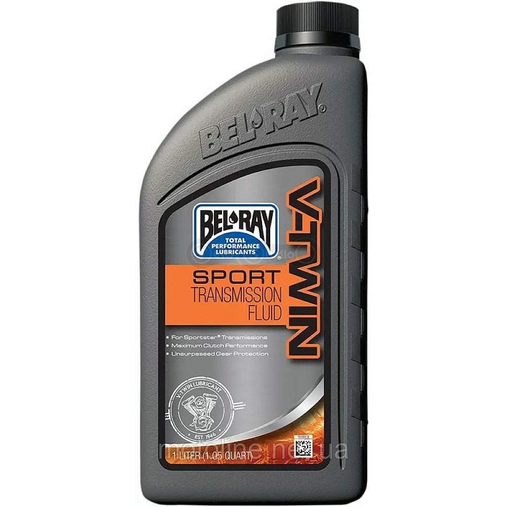 Масло трансмиссионное Bel-Ray V-Twin Sport® Transmission Fluid [1л], 85w