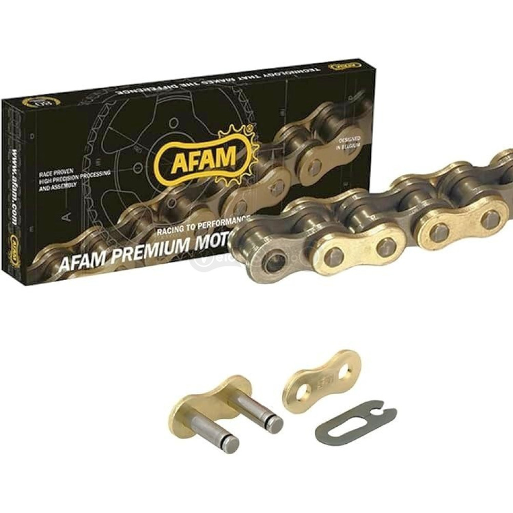 Цепь AFAM MR2 Chain – 520 [Gold], 520-114L / No Seal