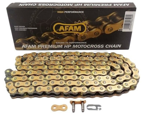 Цепь AFAM MX6 Chain – 520 [Gold], 520-114L / No Seal