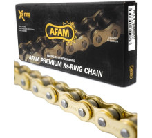 Цепь AFAM RXX Chain - 520 [Gold], 520-120L / Slim Seal Ring