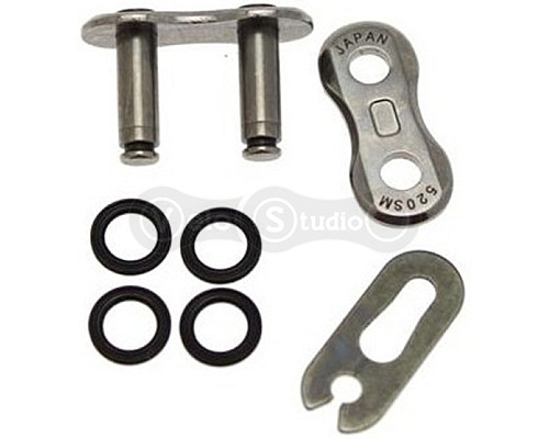 Ланцюг AFAM XMR3 Chain - 525 [Steel], 525-122L / Seal Ring
