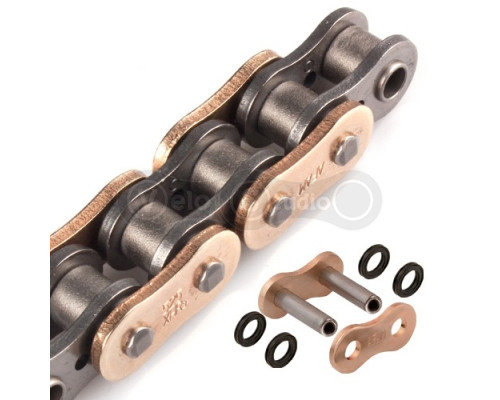 Ланцюг AFAM XSR2 Chain - 525 [Gold], 525-116L / Seal Ring