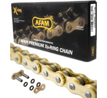 Ланцюг AFAM XSR2 Chain - 530 [Gold], 530-112L / Seal Ring