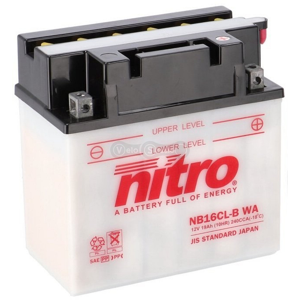 Аккумулятор NITRO Standard Battery 12V [19 Ah], CCA 240(A)