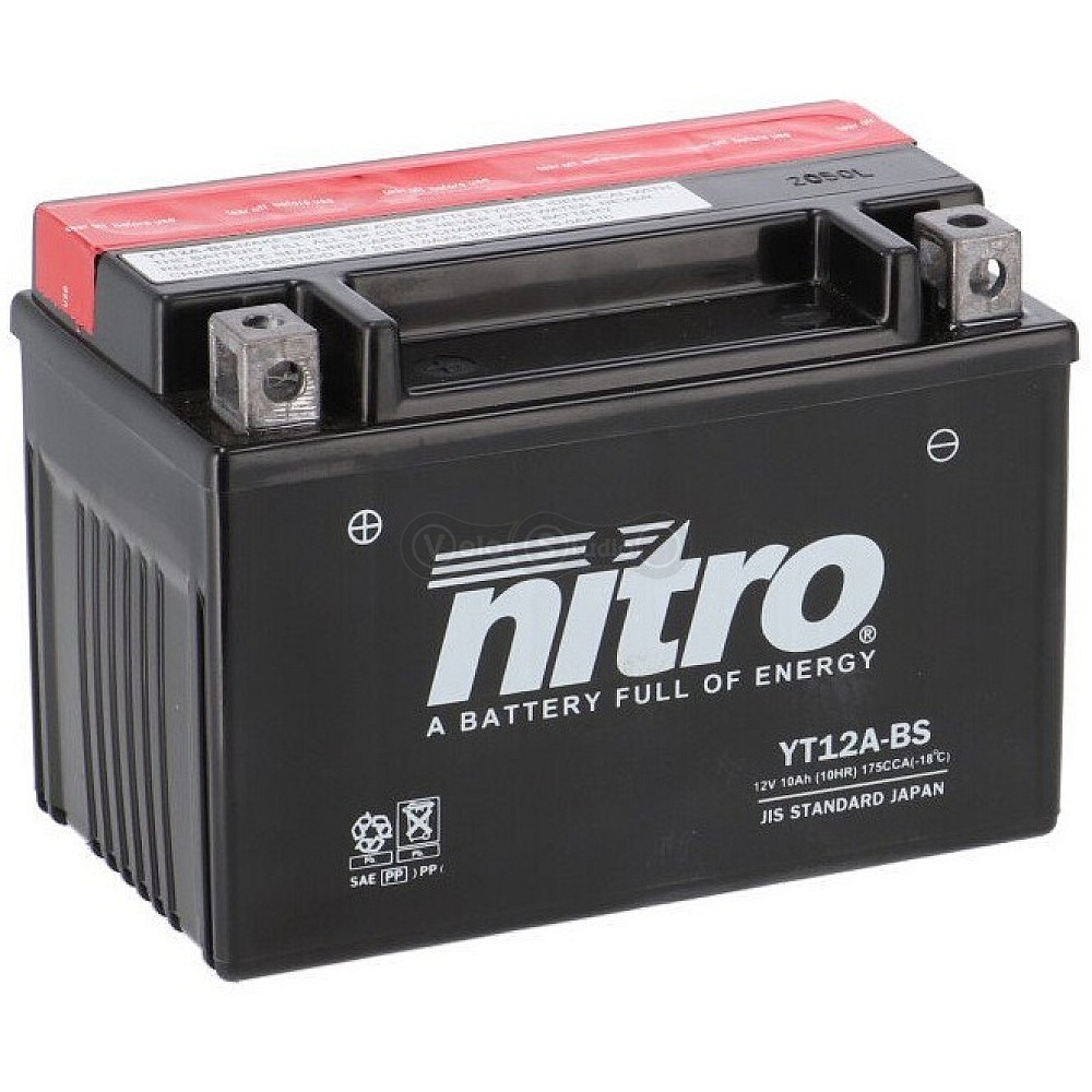 Аккумулятор NITRO AGM Open Battery 12V [10 Ah], CCA 175(A)