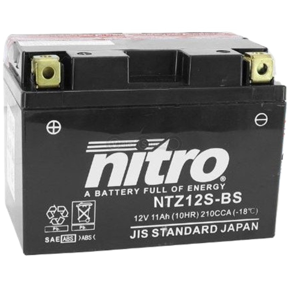 Аккумулятор NITRO AGM Open Battery 12V [11 Ah], CCA 210(A)