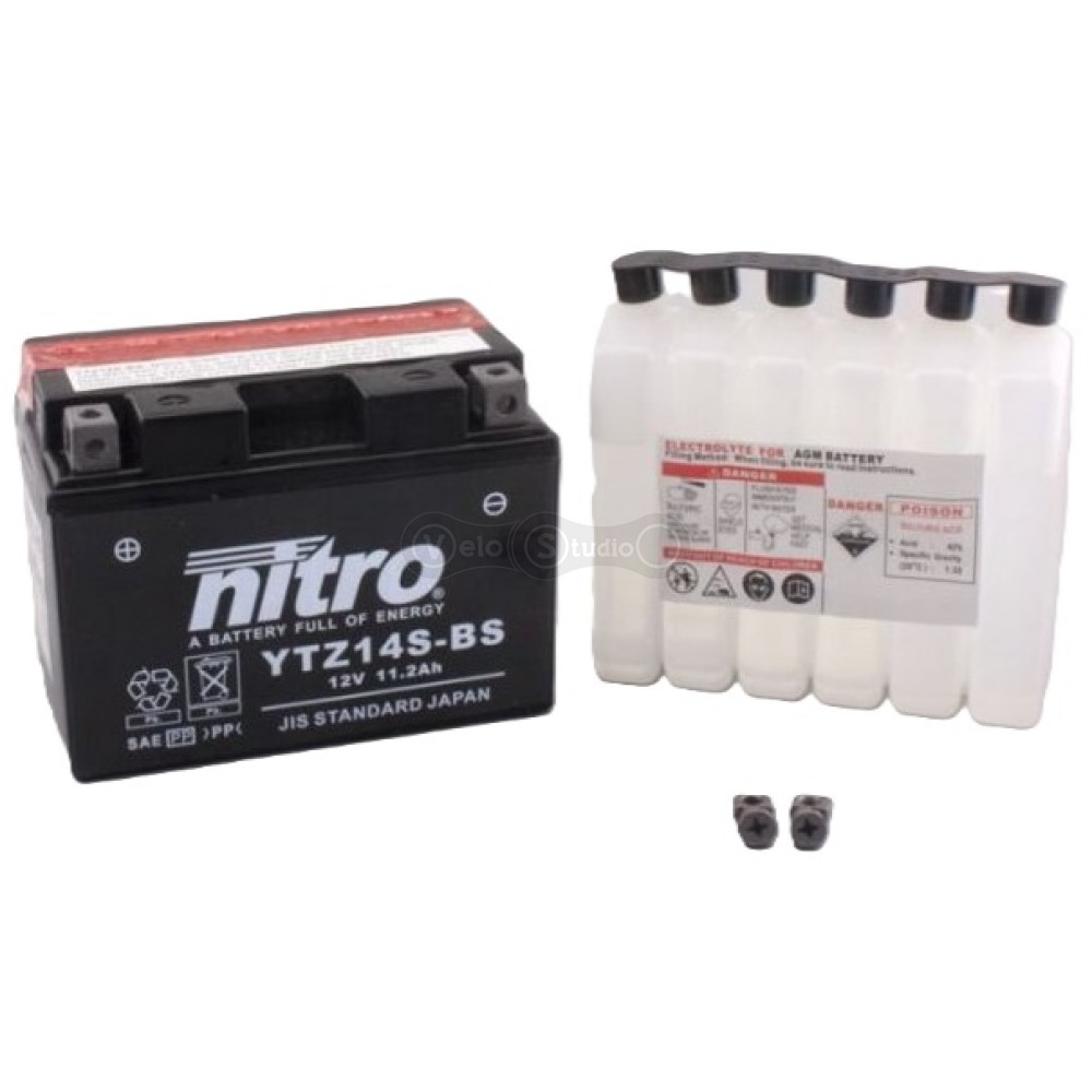 Аккумулятор NITRO AGM Open Battery 12V [11.2 Ah], CCA 230(A)