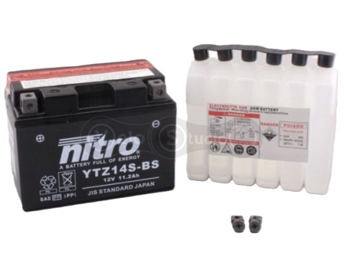 Акумулятор NITRO AGM Open Battery 12V [11.2 Ah], CCA 230(A)