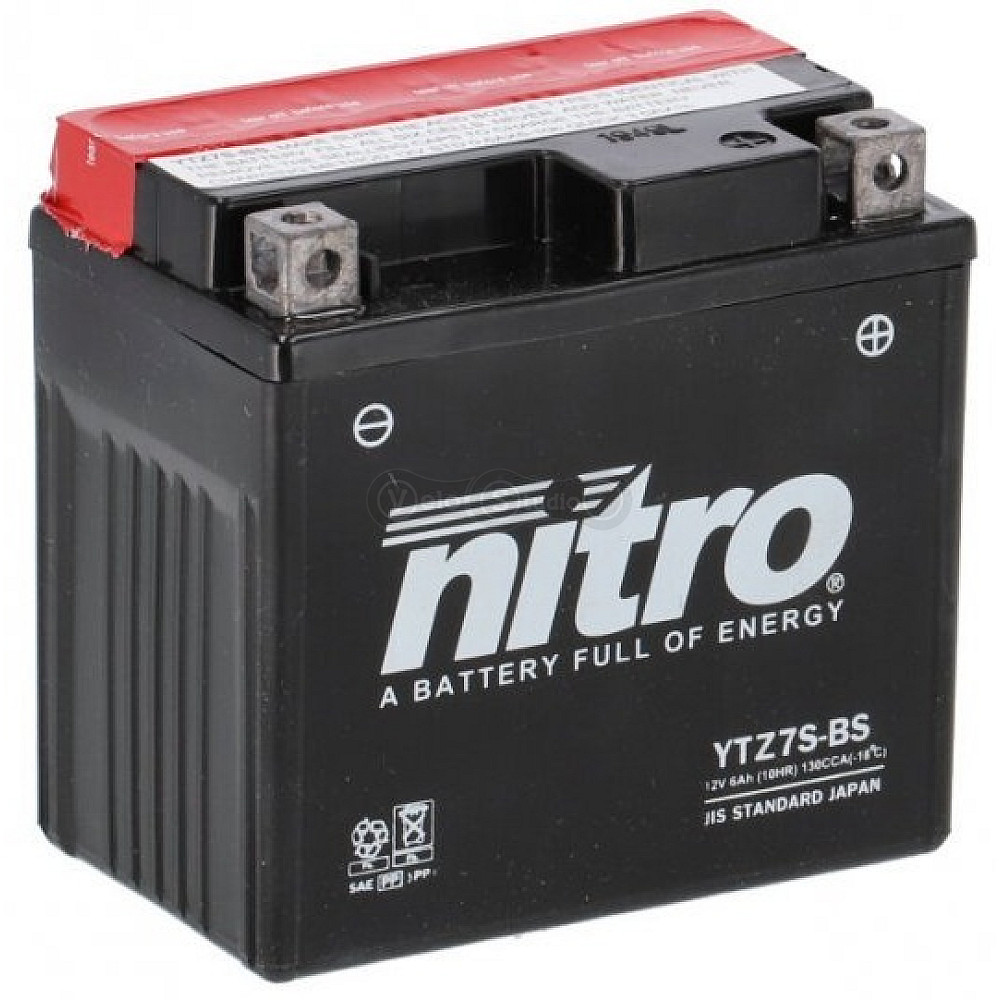 Аккумулятор NITRO AGM Open Battery 12V [6 Ah], CCA 130(A)