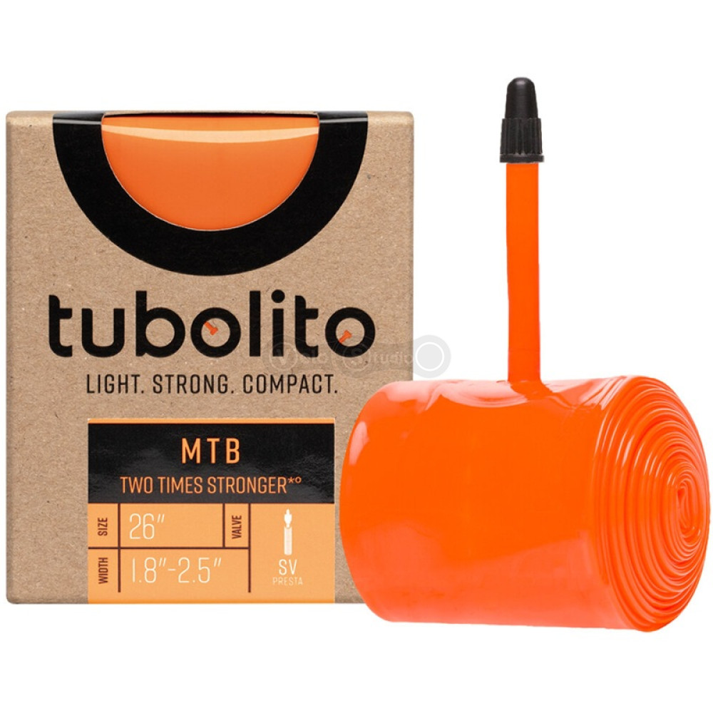 Вело камера Tubolito TPU 26x1.80-2.50 TUBO-MTB, SV42 оранжевая