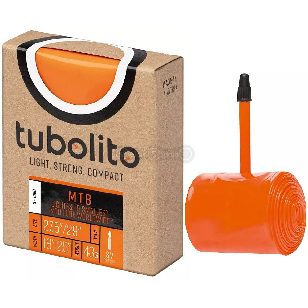Вело камера Tubolito TPU 27,5/29x1.80-2.50 S-TUBO-MTB, SV42 оранжевая