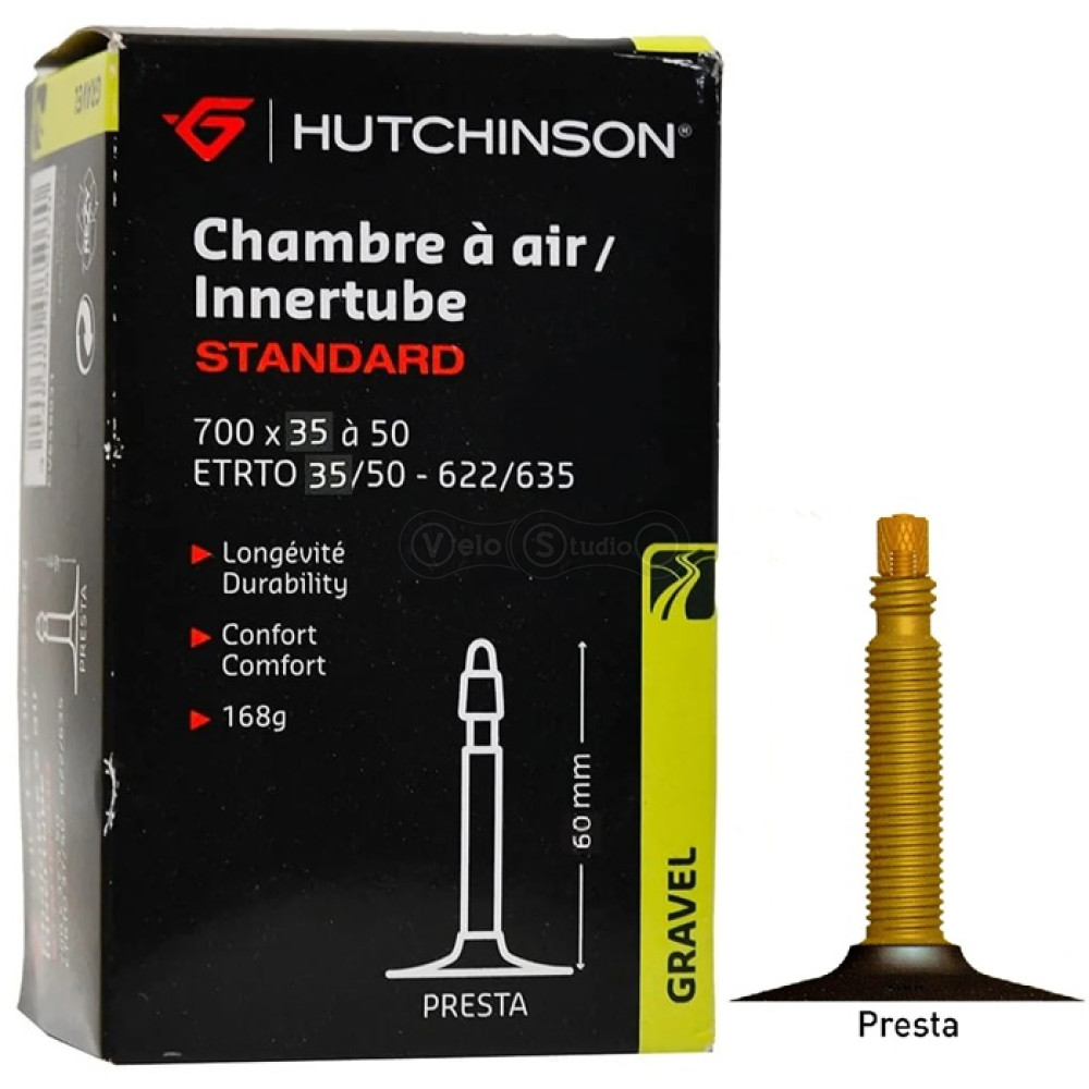 Вело камера HUTCHINSON CH 700X35-50 GRAVEL STD VF 60
