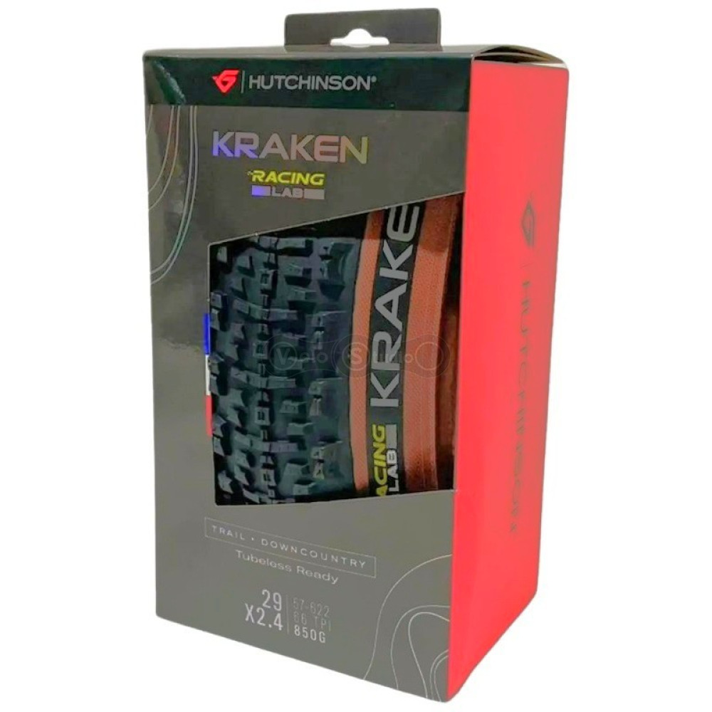 Вело покрышка Hutchinson Kraken 29X2,4 ENV TLS RLAB TAN