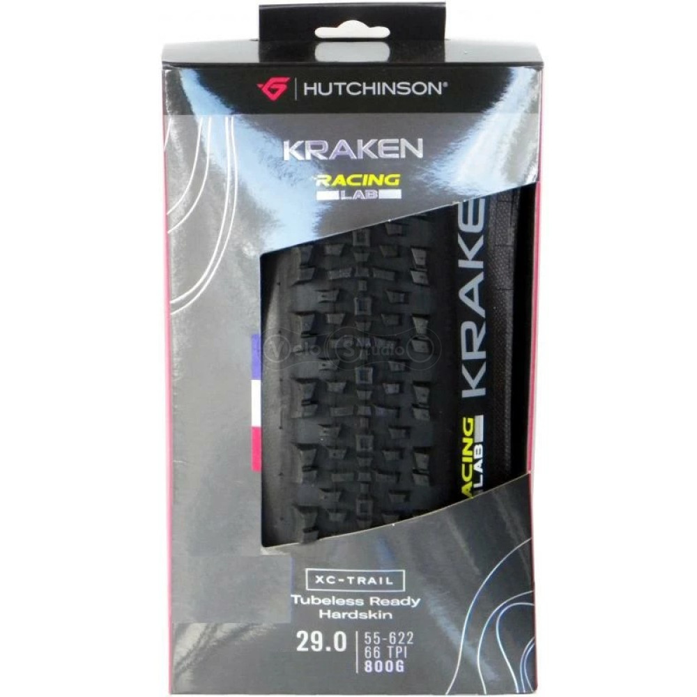 Вело покрышка Hutchinson Kraken 29X2,4 ENV TS TL RLAB Black