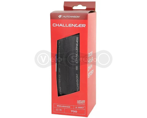 Вело покрышка HUTCHINSON CHALLENGER 700X35 TS TLS NOIR