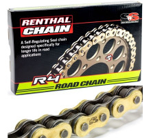 Цепь Renthal R4 Road SRS Chain - 520 [Gold], 520-120L / Seal Ring