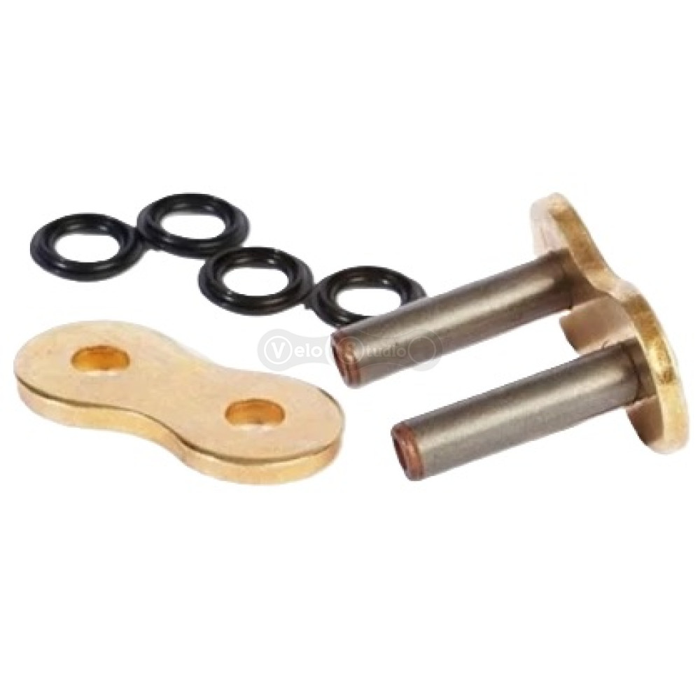 Ланцюг Renthal R4 Road SRS Chain - 520 [Gold], 520-122L / Seal Ring