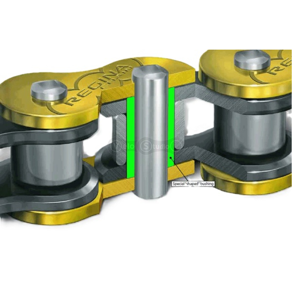 Цепь Regina RH2 Chain – 520 [Gold], 520-118L / No Seal