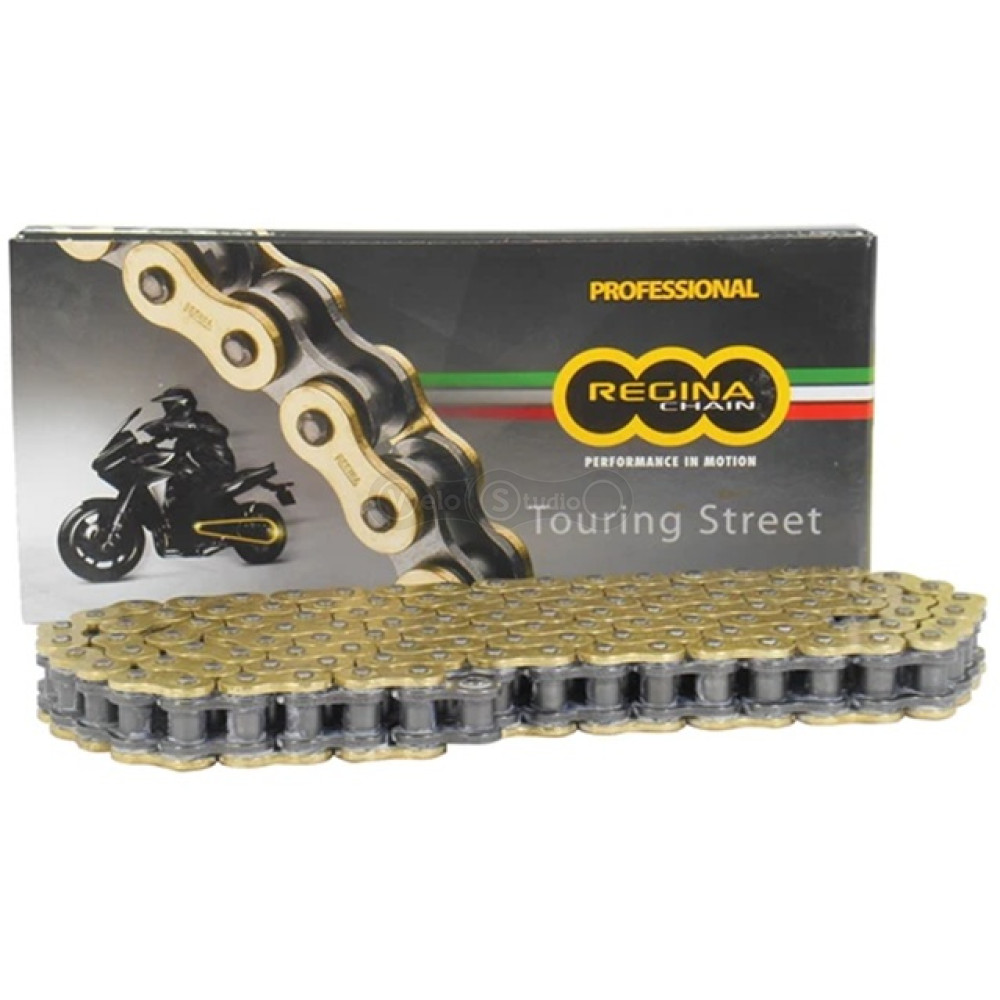 Цепь Regina RT Chain – 520 [Gold], 520-118L / No Seal