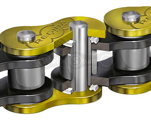 Ланцюг Regina ZRE Chain - 520 [Gold], 520-118L / Seal Ring
