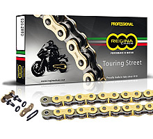 Цепь Regina ZRT Chain - 520 [Gold], 520-112L / Seal Ring