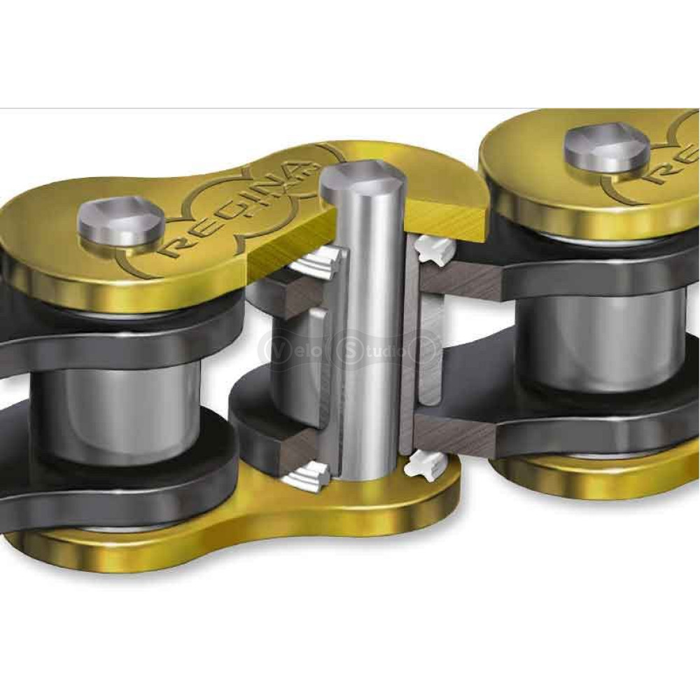 Ланцюг Regina ZSE Chain - 520 [Gold], 520-116L / Seal Ring