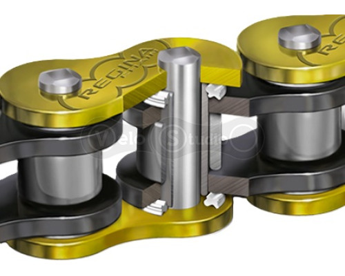 Цепь Regina ZRT Chain - 525 [Gold], 525-114L / Seal Ring