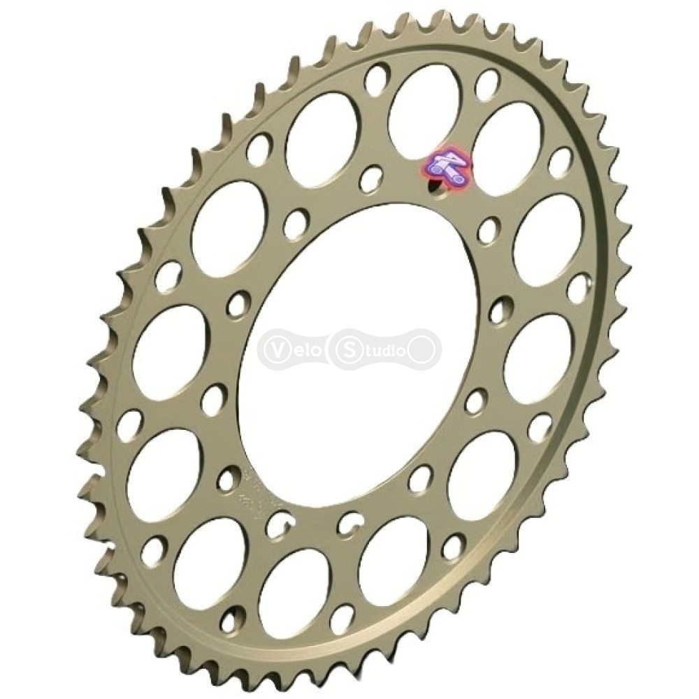 Задня зірка Renthal 525 Hard Anodised Chainwheel 210U - Yamaha [AluGold], 45z