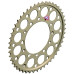 Задня зірка Renthal 525 Hard Anodised Chainwheel 210U - Yamaha [AluGold], 45z