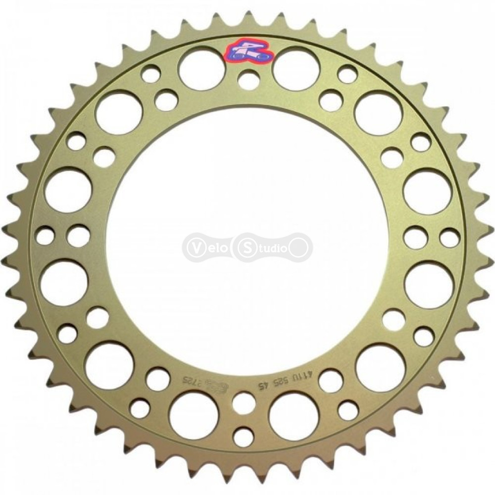Задня зірка Renthal 525 Hard Anodised Chainwheel 210U - Yamaha [AluGold], 45z