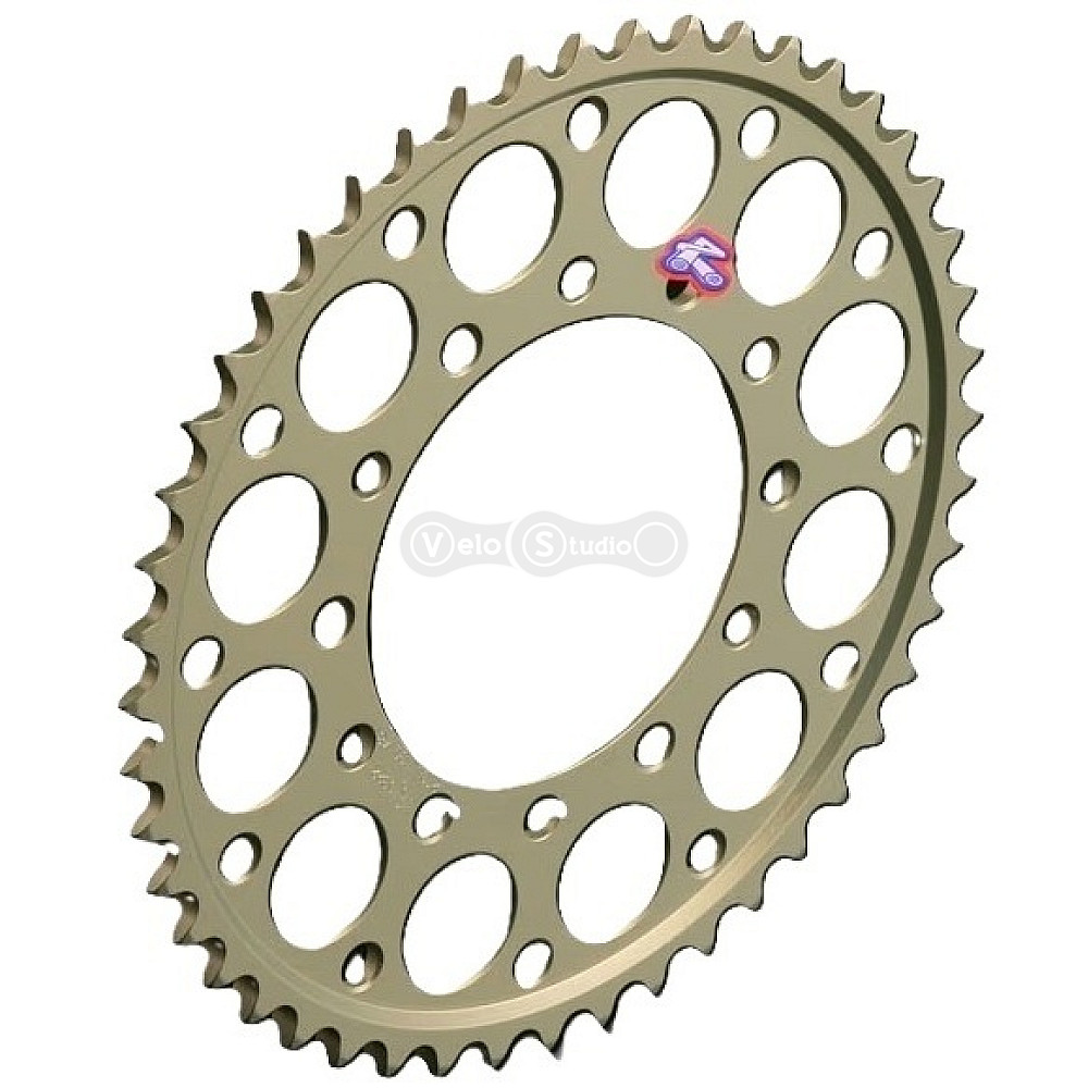 Задня зірка Renthal 525 Hard Anodised Chainwheel 215U - Yamaha [AluGold], 46z