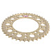 Задня зірка Renthal 525 Hard Anodised Chainwheel 215U - Yamaha [AluGold], 46z