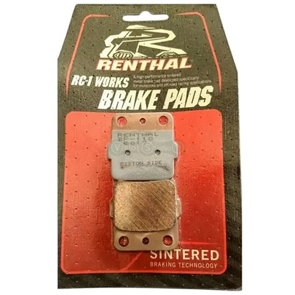 Тормозные колодки Renthal RC-1 BP-110 Works Brake Pads, Sintered