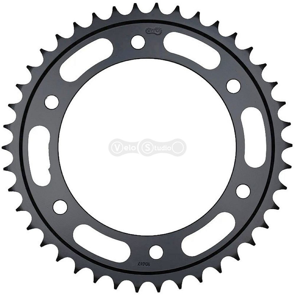 Задняя звезда AFAM 525 Steel Chainwheel 10617 - Honda [Black], 45z