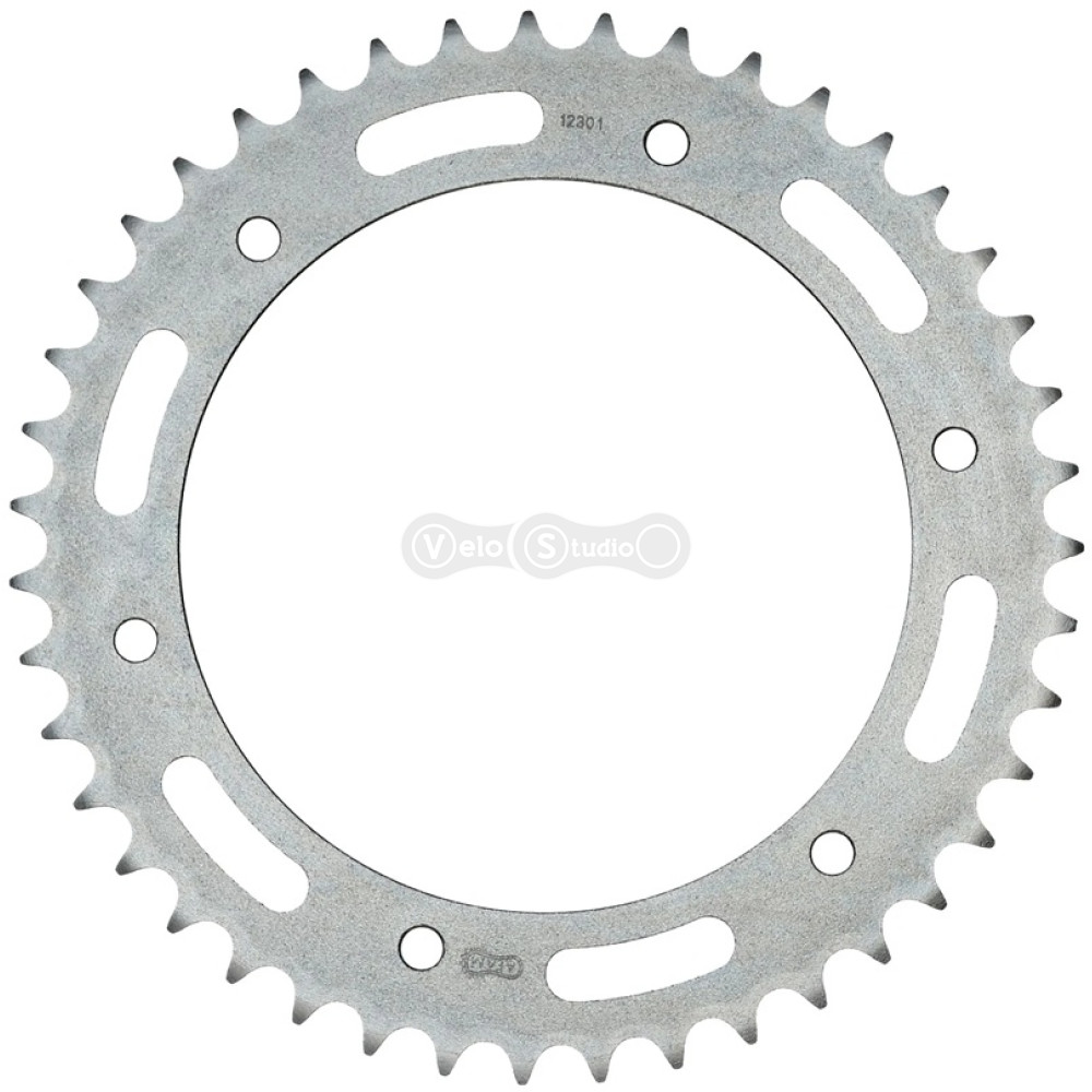Задня зірка AFAM 520 Steel Chainwheel 12301 - Yamaha [Silver], 44z