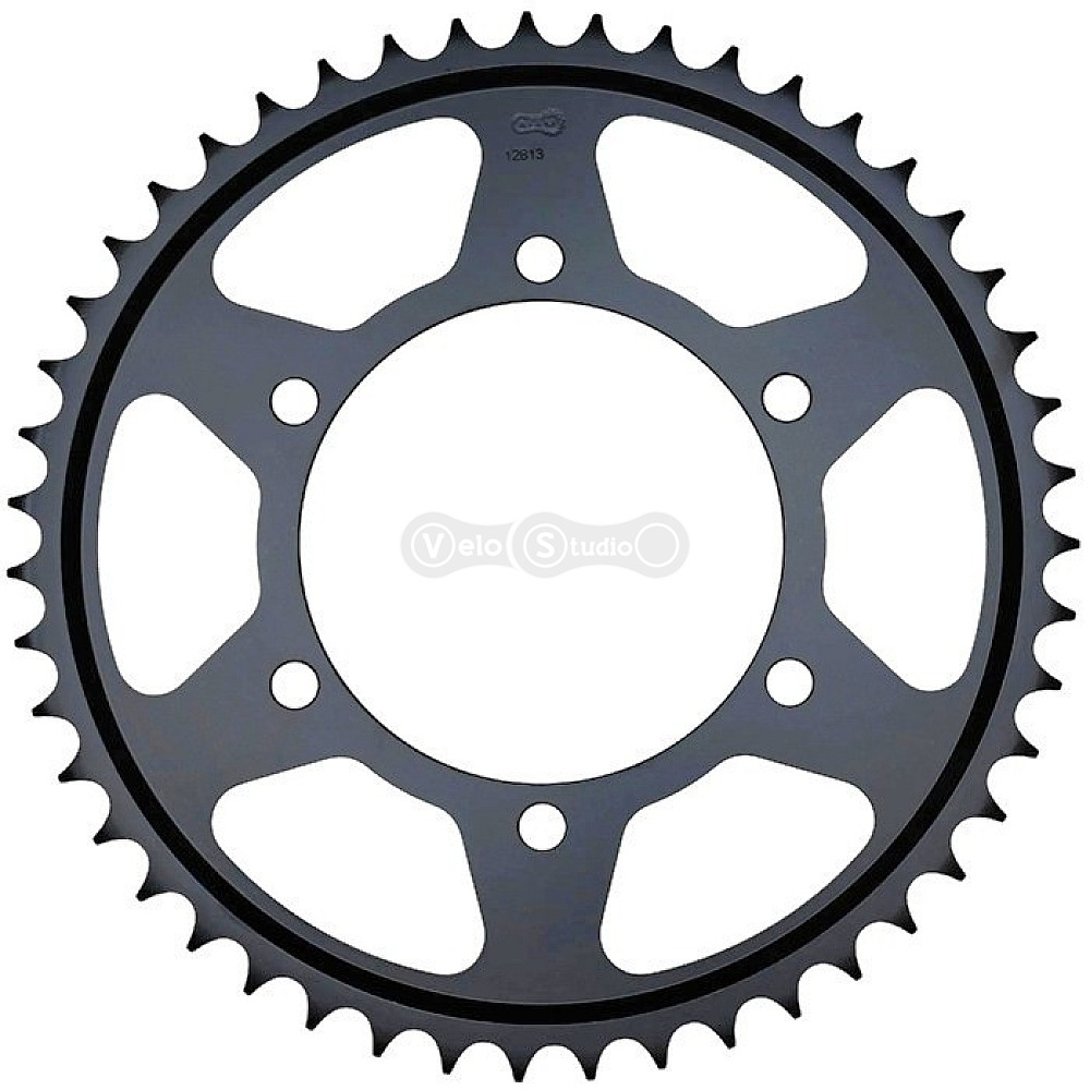 Задняя звезда AFAM 530 Steel Chainwheel 12813 - Yamaha [Black], 43z