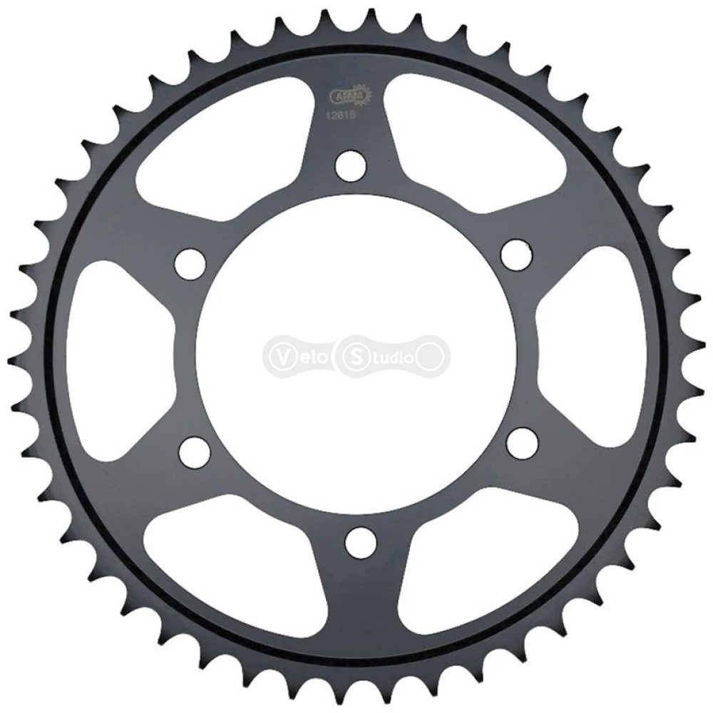 Задняя звезда AFAM 525 Steel Chainwheel 12815 - Yamaha [Black], 44z