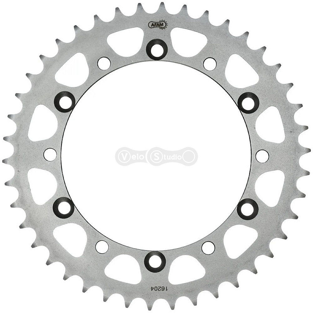 Задня зірка AFAM 520 Steel Chainwheel 16204 - Kawasaki [Silver], 49z