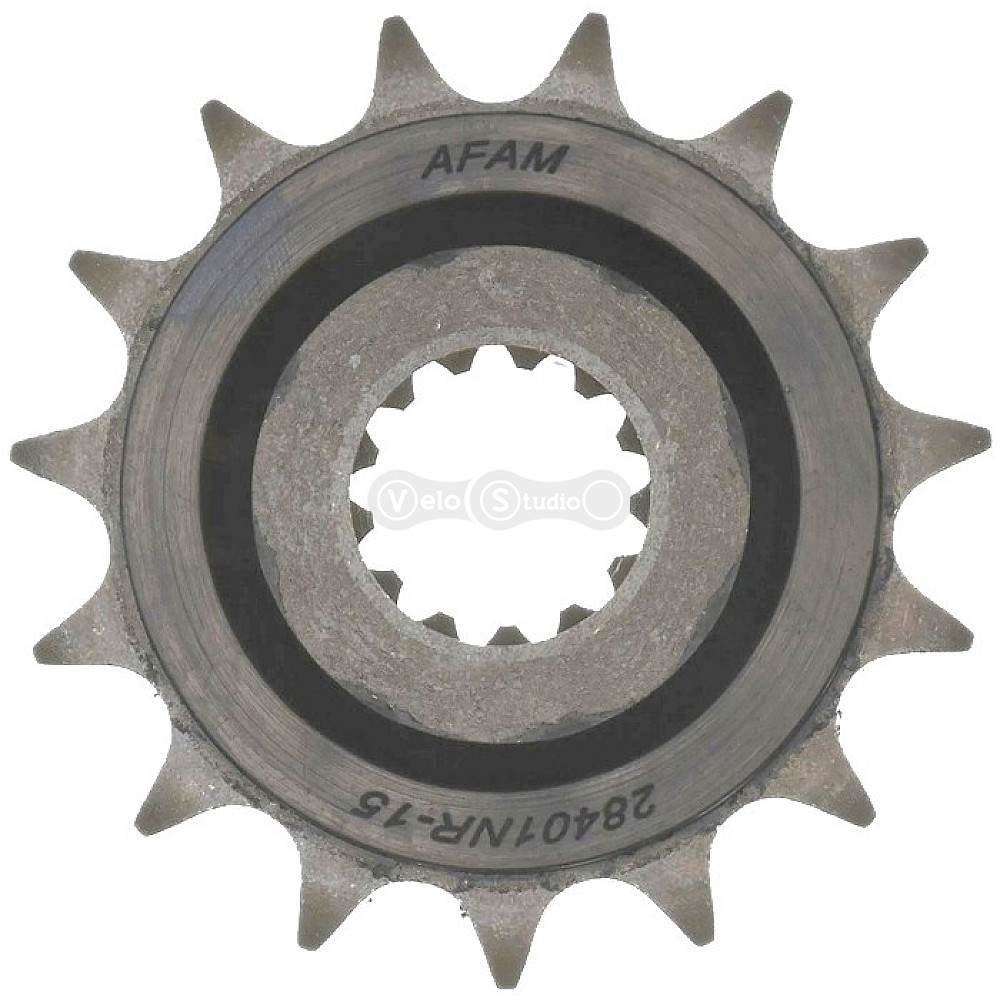 Передняя звезда AFAM 525 Rubber Sprocket 28401NR - Suzuki, 15z
