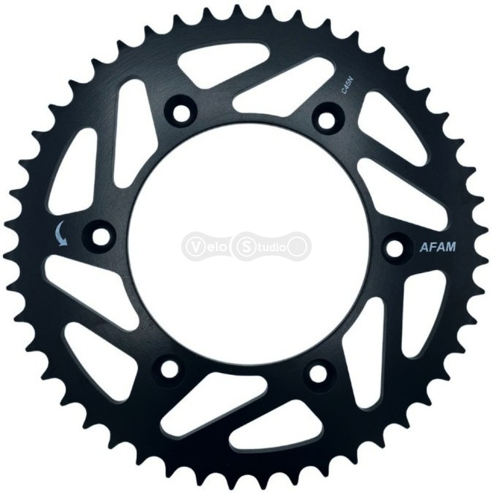 Задняя звезда AFAM 520 K-Steel Chainwheel 71304K - KTM [Black], 48z