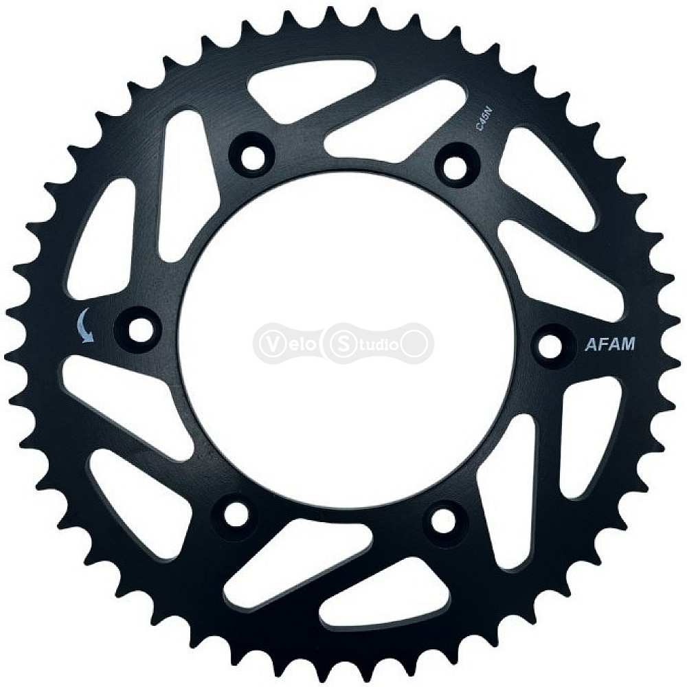 Задня зірка AFAM 520 K-Steel Chainwheel 71304K - KTM [Black], 52z