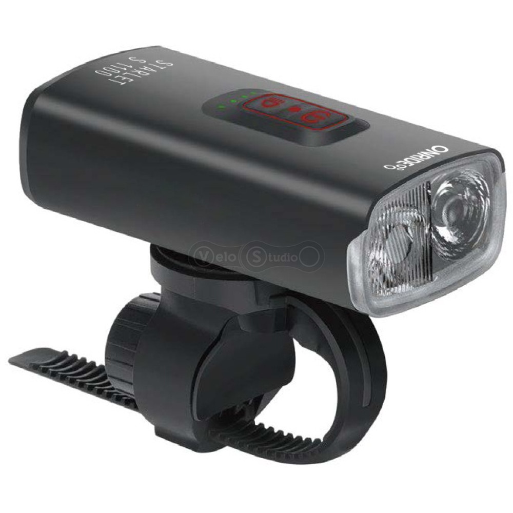 Велосипедная фара ONRIDE Starlet S 1100 (1100 lm, 3200 mAh, Type-C) Power Bank