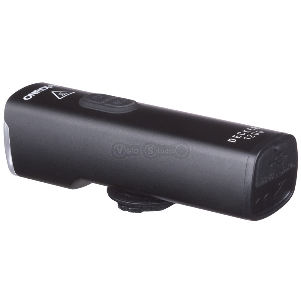 Велосипедна фара ONRIDE Decker 1200 (1200lm, 5000 mAh, Type-C