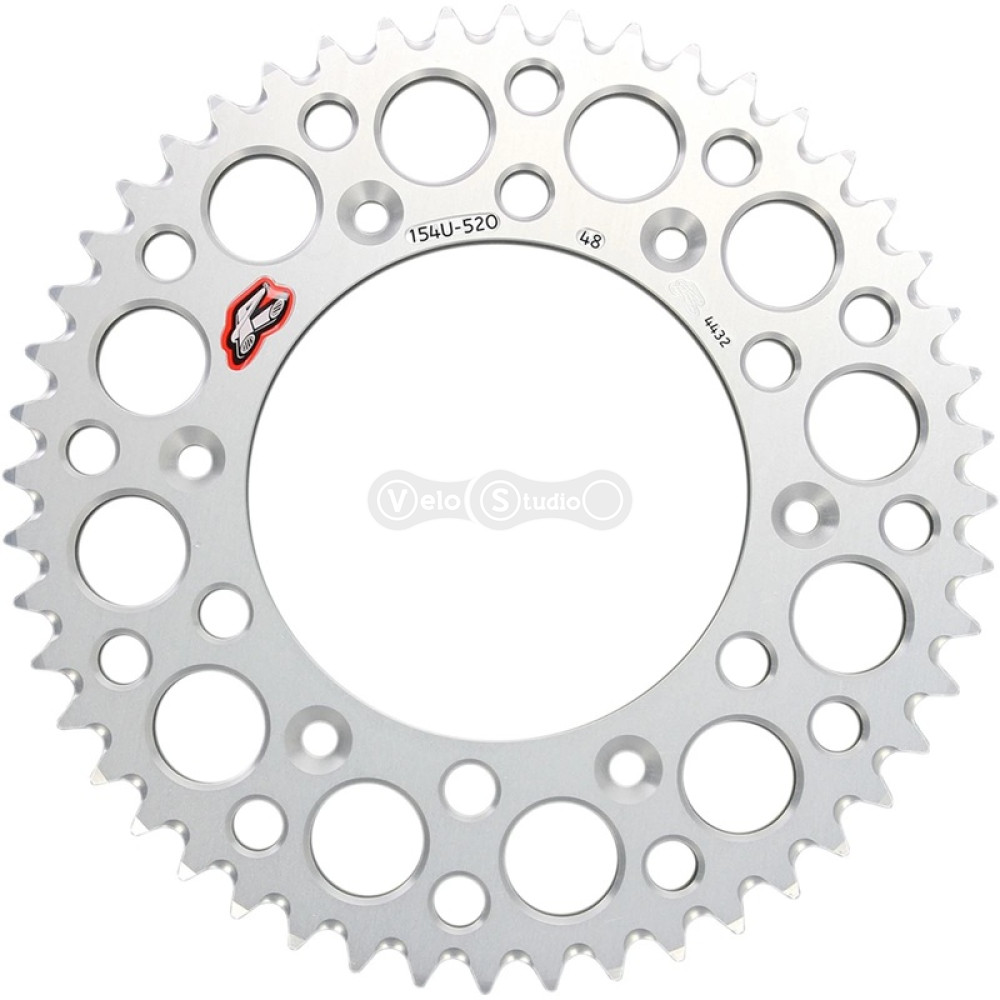 Задня зірка Renthal 520 Ultralight™ Chainwheel 224U - KTM [Silver], 46z