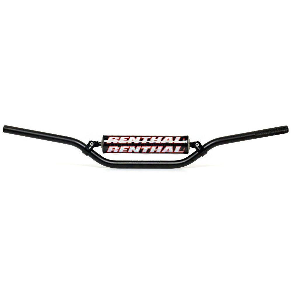 Руль Renthal 7/8 Handlebar 808 мм, подъём 95 мм [Black], VILLOPOTO/STEWART
