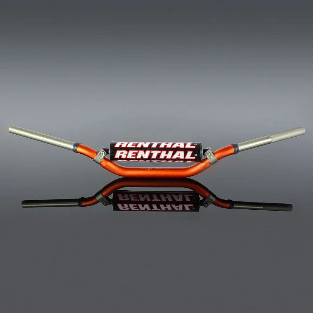 Кермо Renthal Twinwall® 804 мм, підйом 105 мм Handlebar [Orange], Honda/Kawasaki